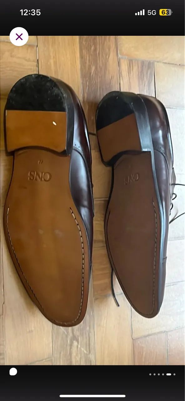 vendo sapato CNS em couro - Foto 4