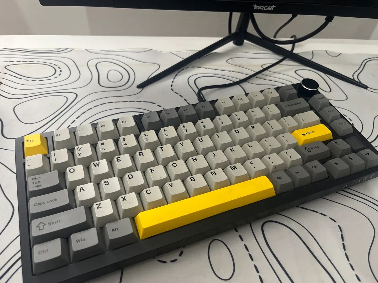 ajazz ak840 pro teclado mecânico
