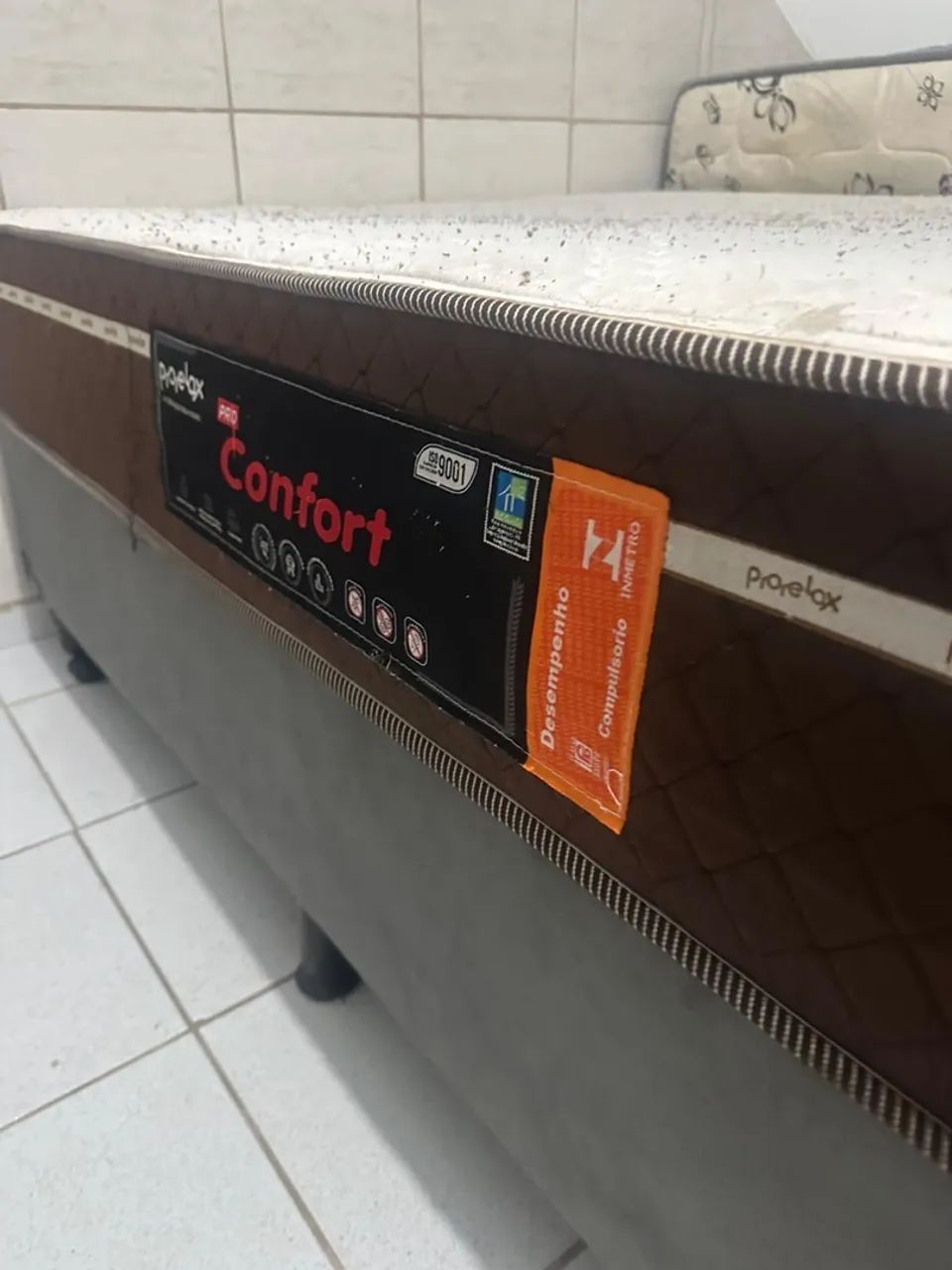 Cama box casal completa 