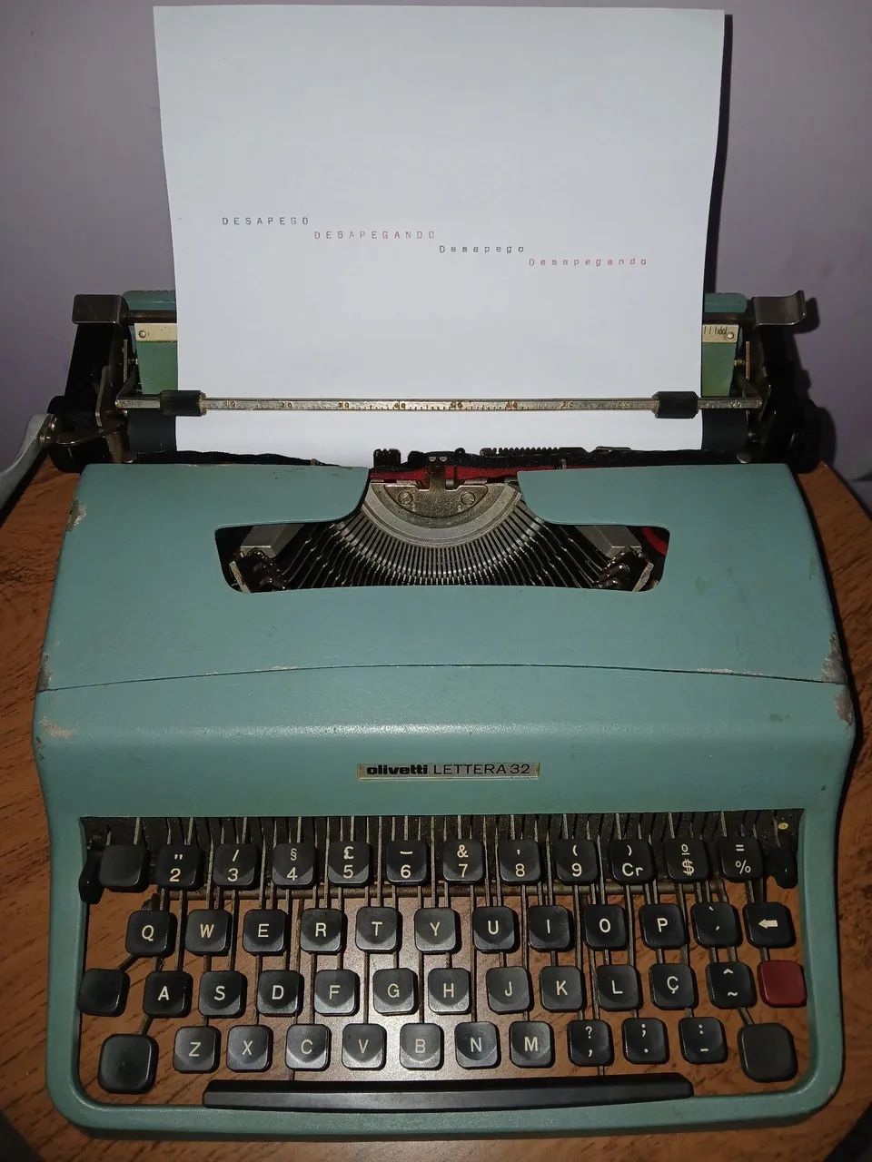 Máquina de escrever 