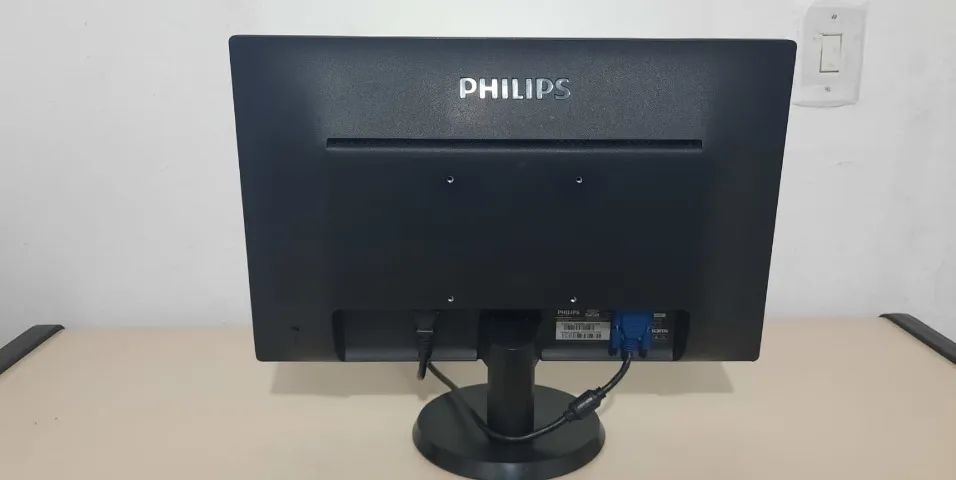 Monitor 19 Polegadas Philips Led 193v5l Widescreen - Foto 4