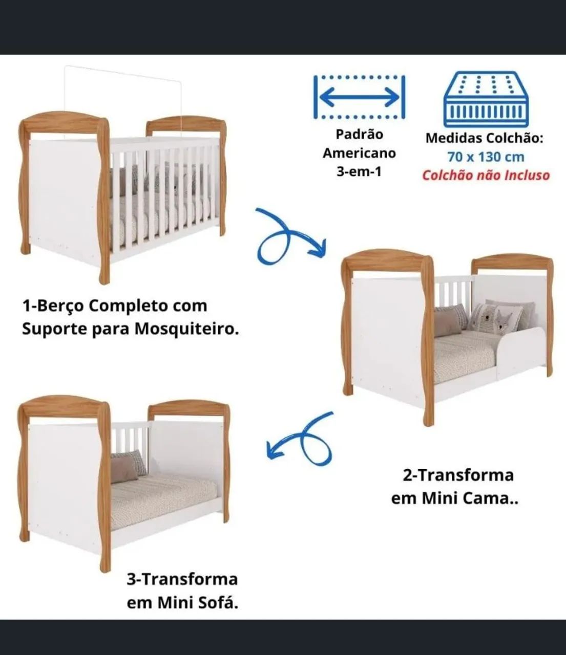 Vendo beco marquesa vira cama 