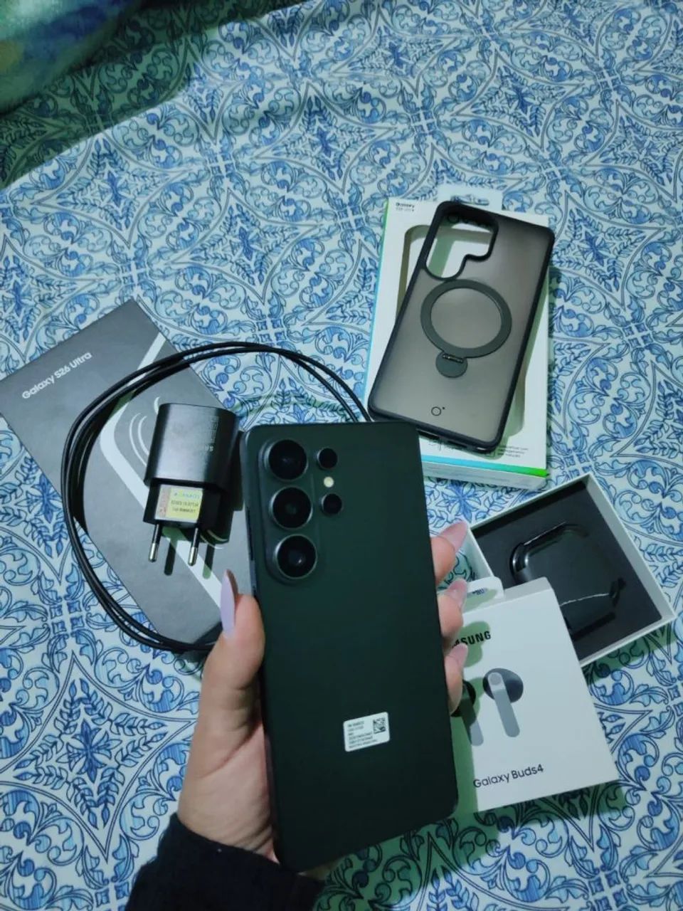 Combo Premium: Samsung S26 Ultra 512GB (Impecável) + Galaxy Buds 4 Novo - Foto 3