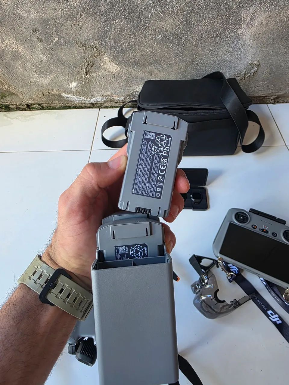 Dji mini 5 pro completo com apenas 5 meses de uso - Foto 2