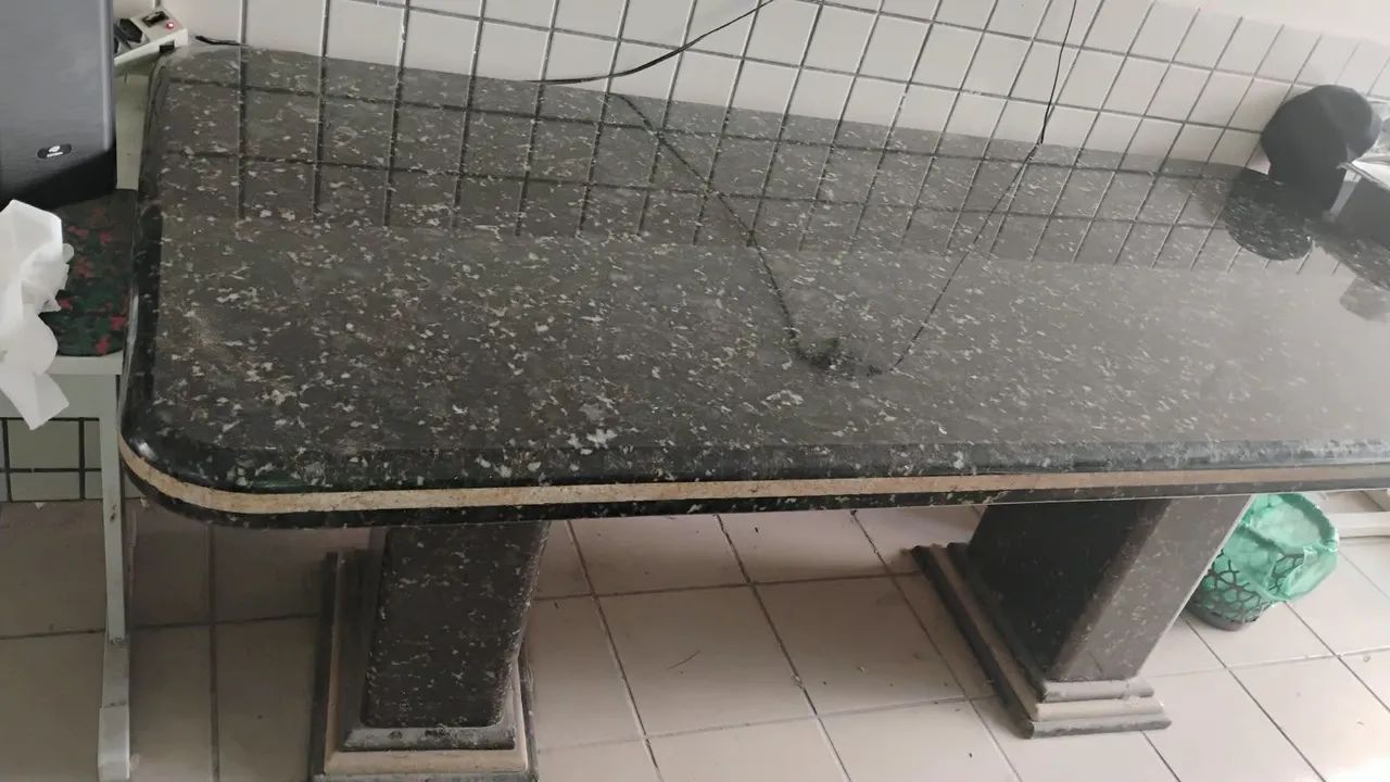 Mesa de mármore 2 metros - Foto 3