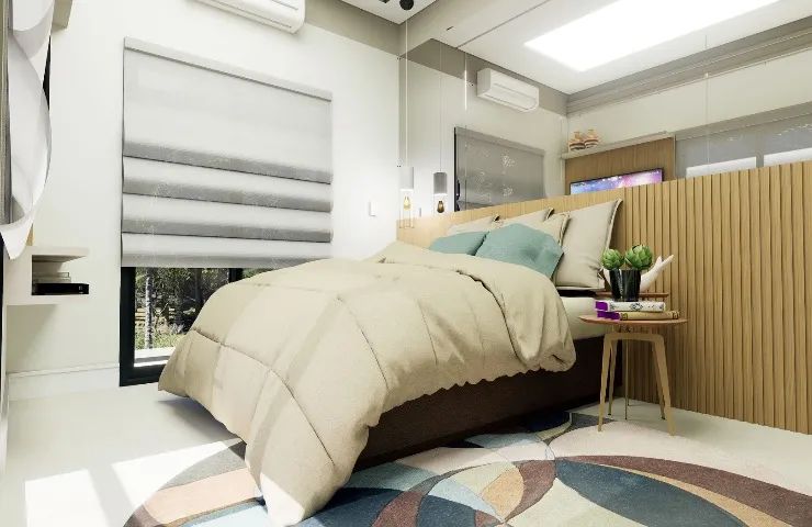 Edif FRENTE MAR, Apt. VISTA MAR, 2 dorm (1 suíte), banheiro social, gourmet churr, 70m2 - Foto 11