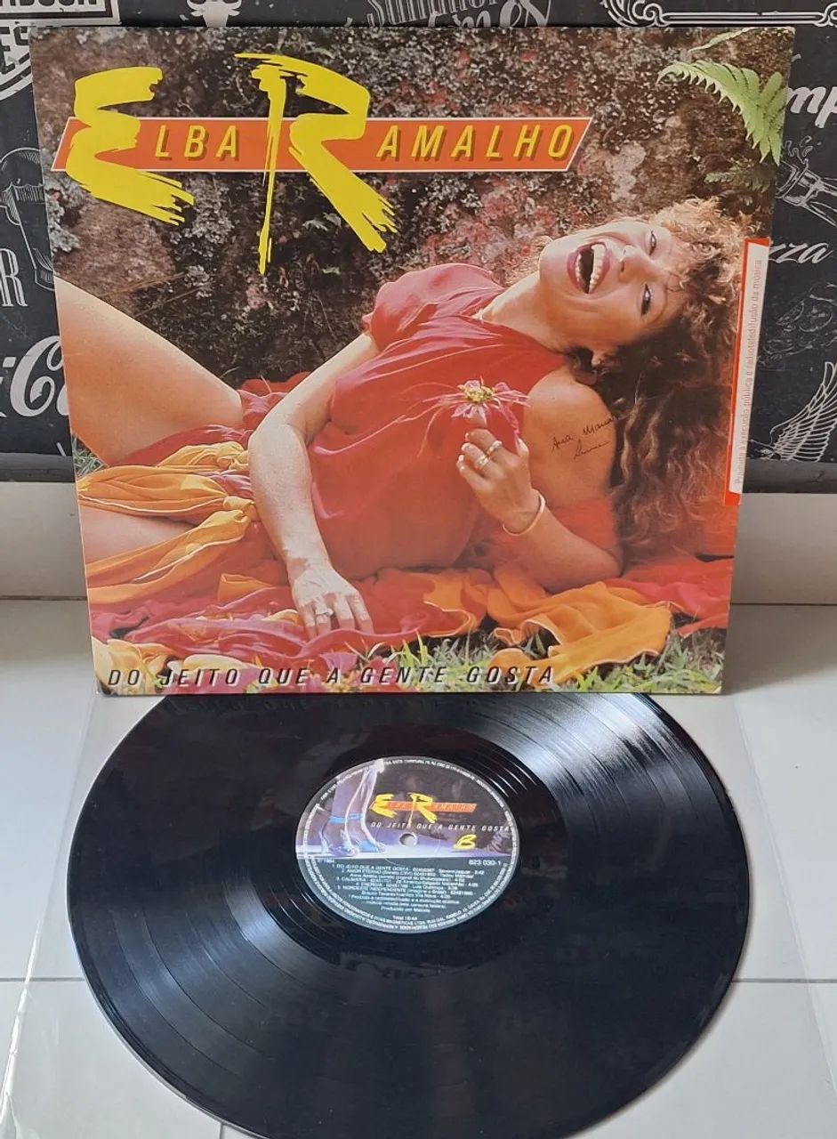 Disco Vinil Elba Ramalho ( Do Jeito Que a Gente Gosta ))