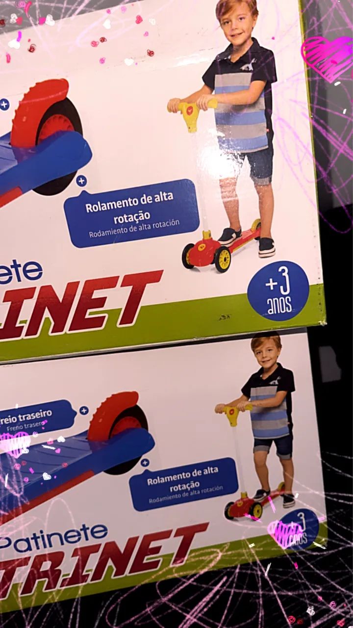 Patinet infantil novo  - Foto 2