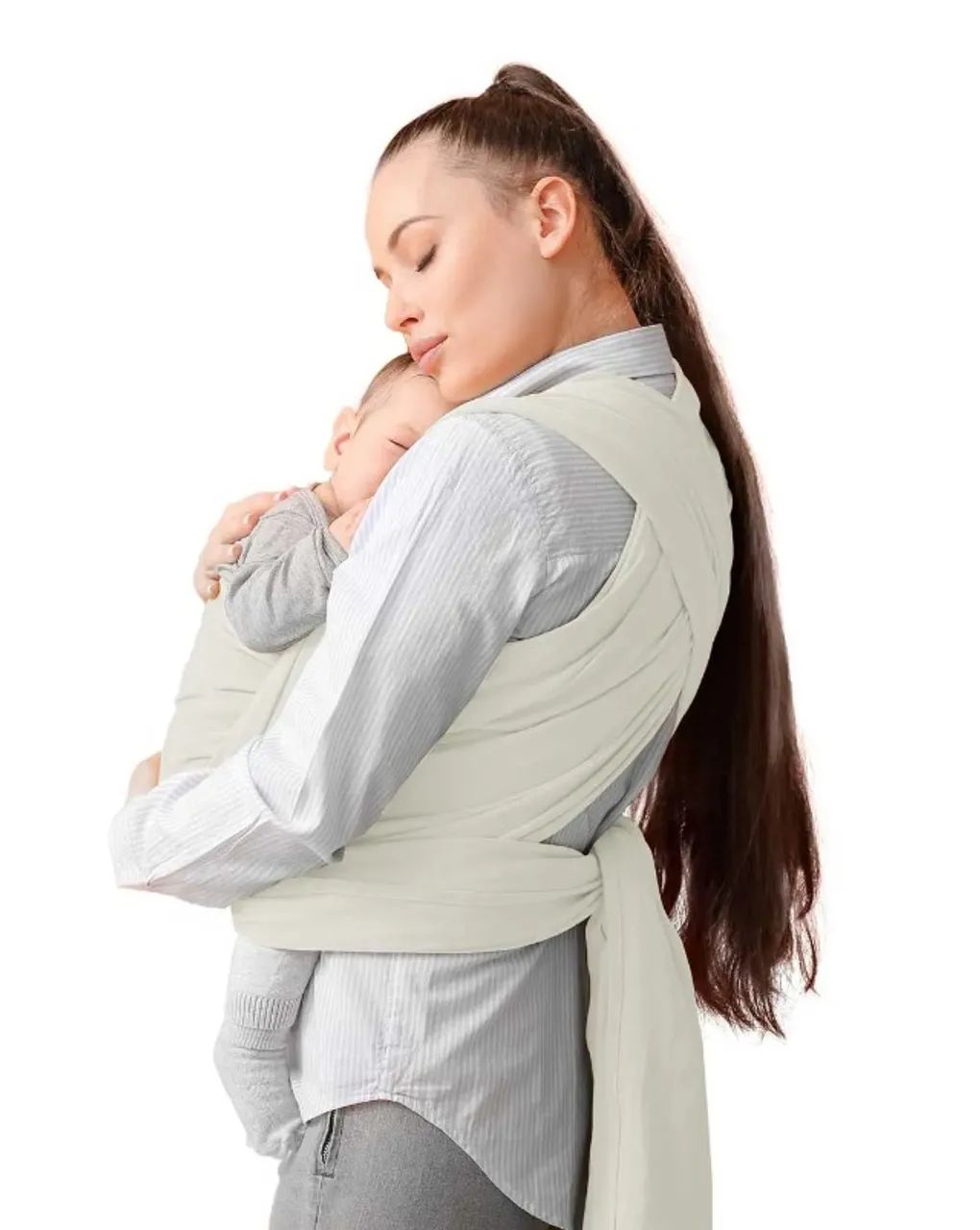 Sling Yogi Baby Branco - Foto 3