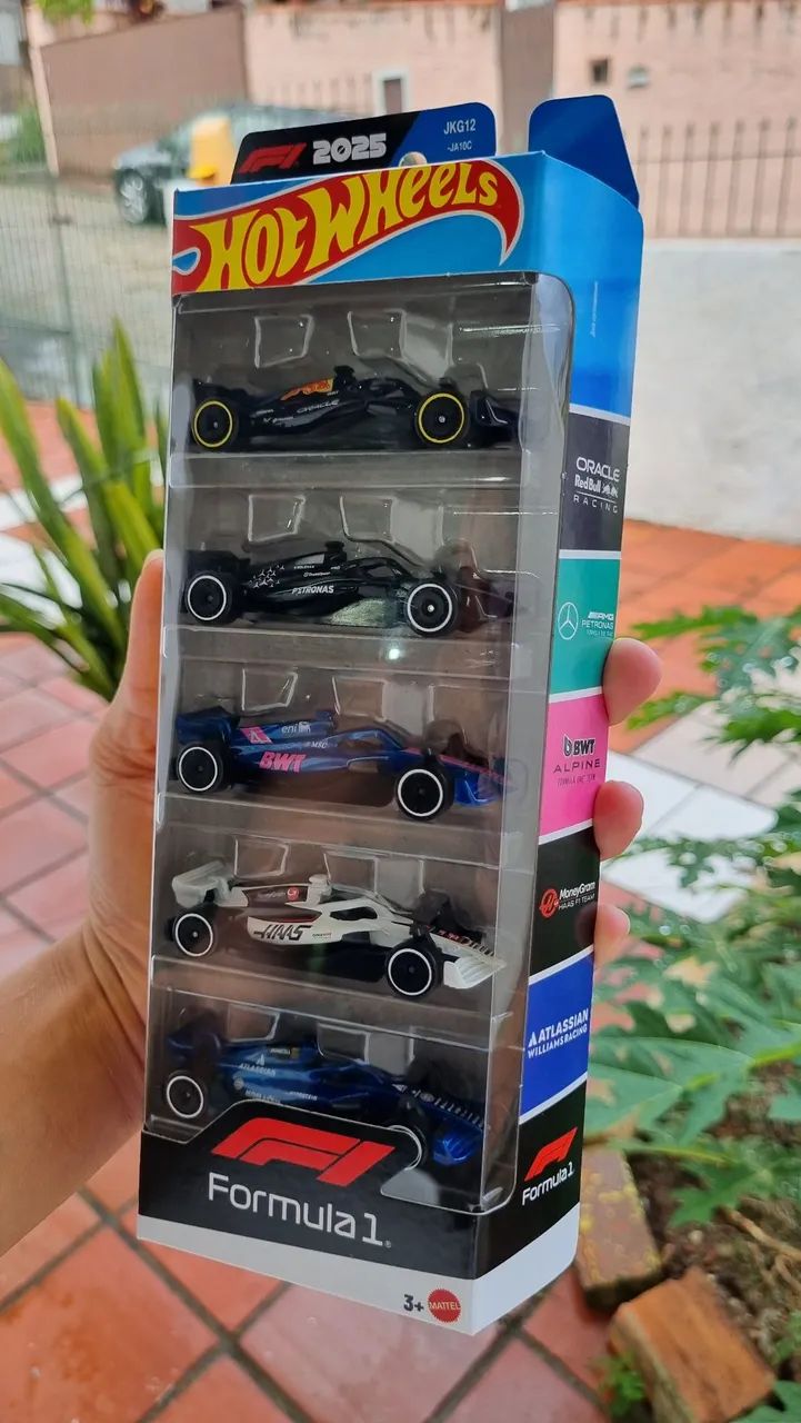Pacote 2025 Fórmula 1 hot Wheels  - Foto 3