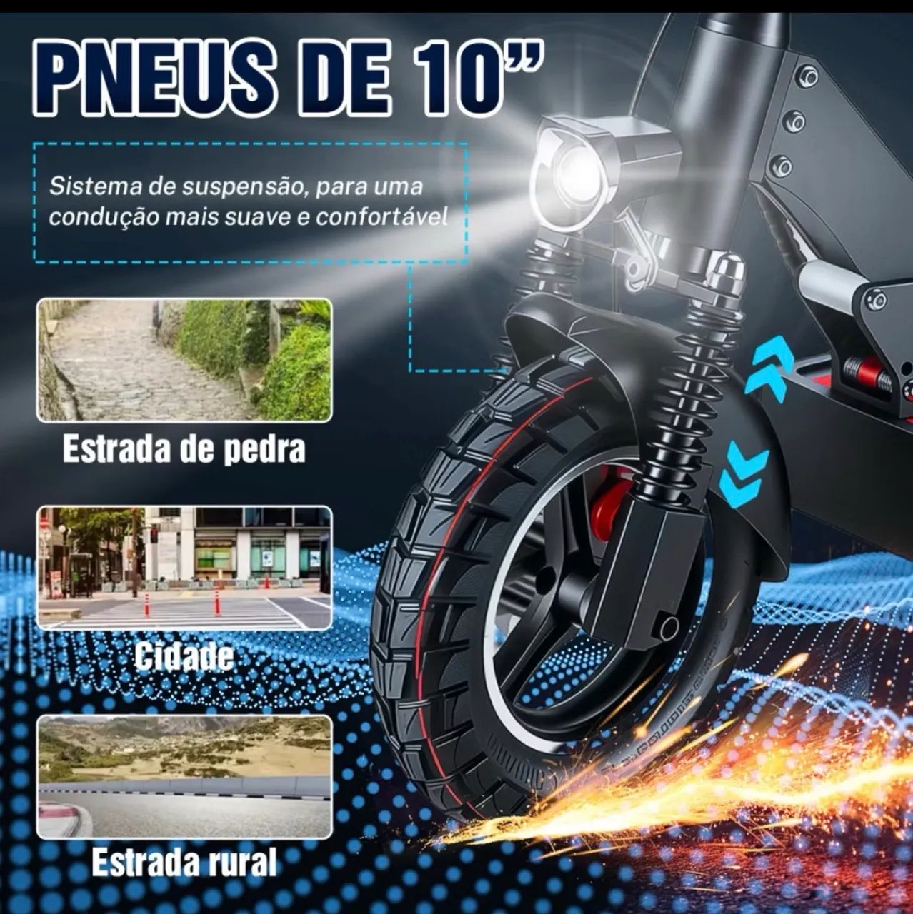 Patinete 800w com assento novo  - Foto 2