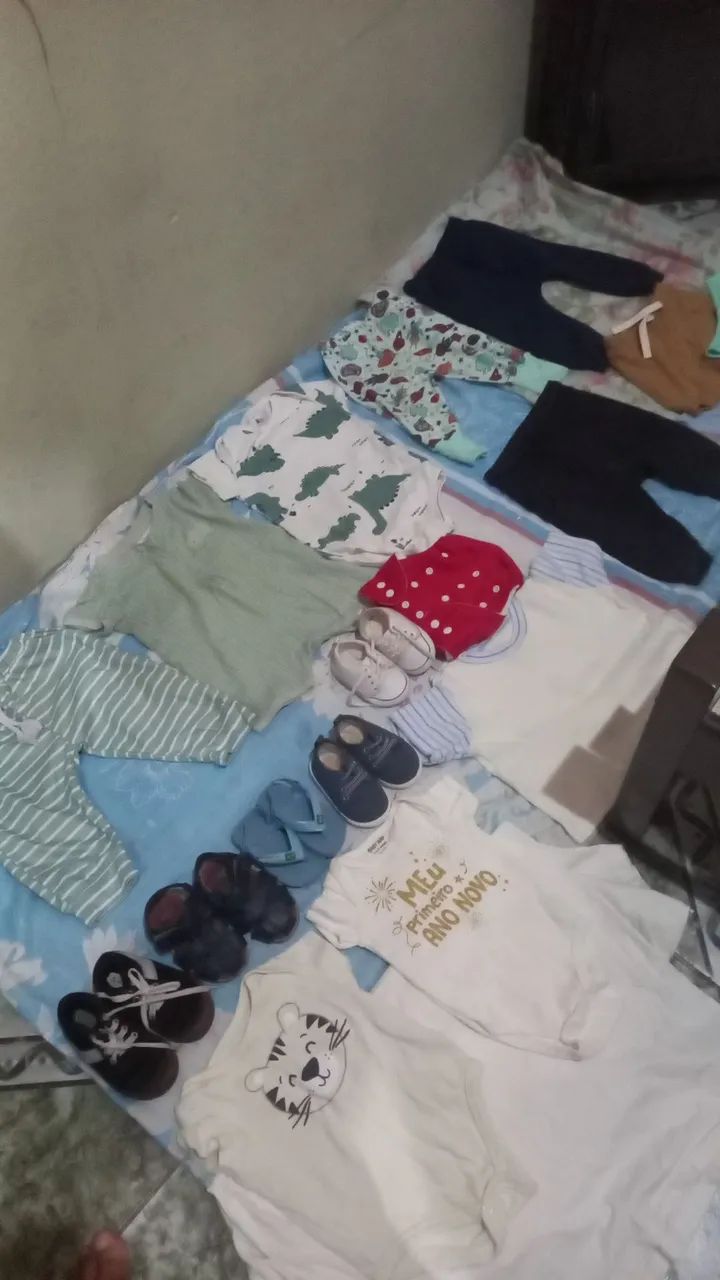 Lotes de roupas para bebê 