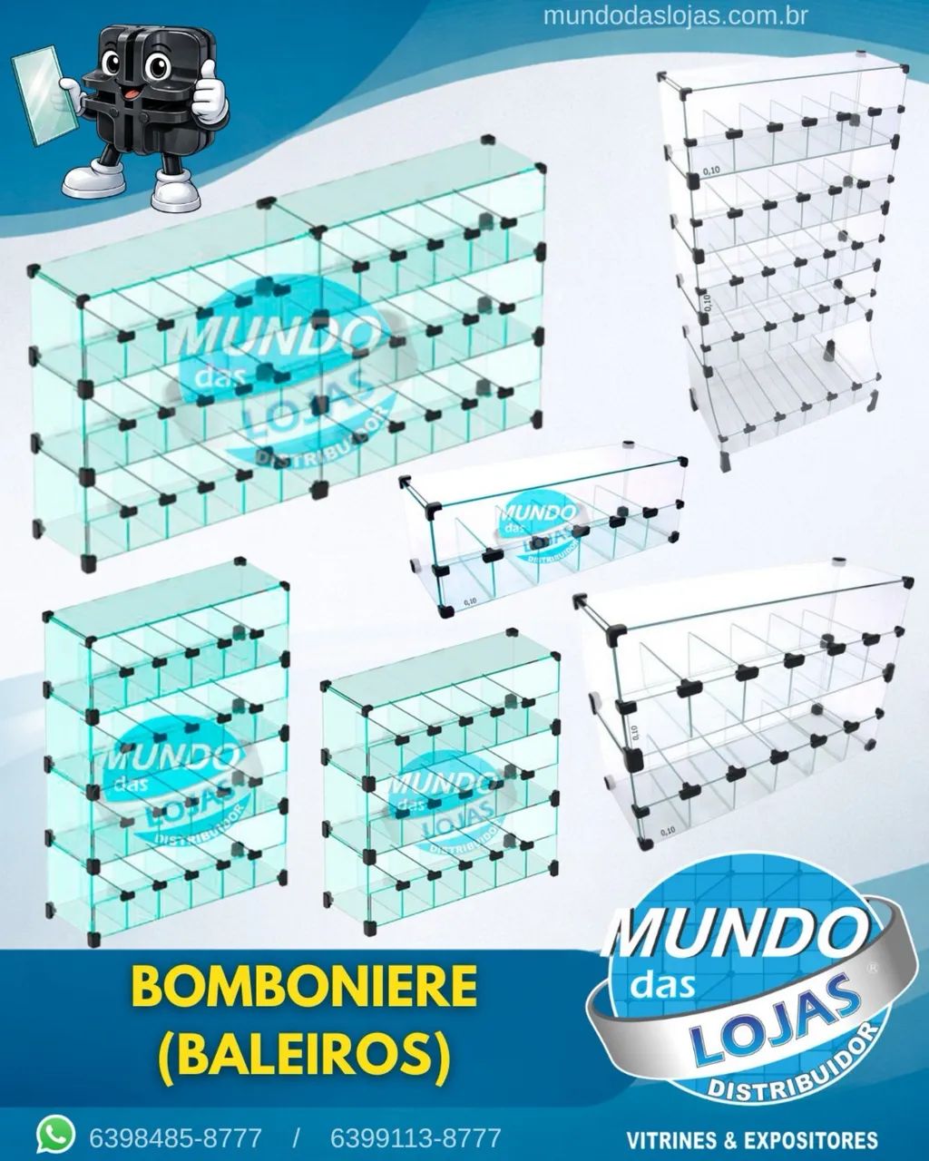 Balcões e Prateleiras no Atacado ( COBRIMOS QUALQUER OFERTA ) - Foto 4