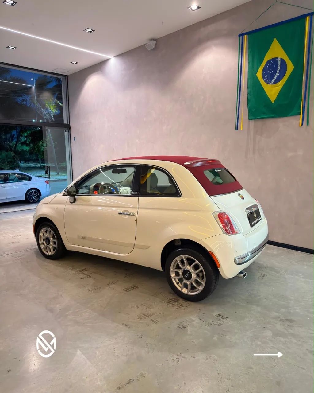 Fiat 500 Cabrio Dualogic Flex 1.4 8V 2014 - Foto 2