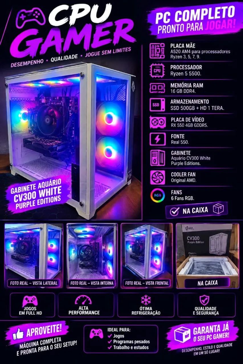 CPU Gamer Ryzen 5