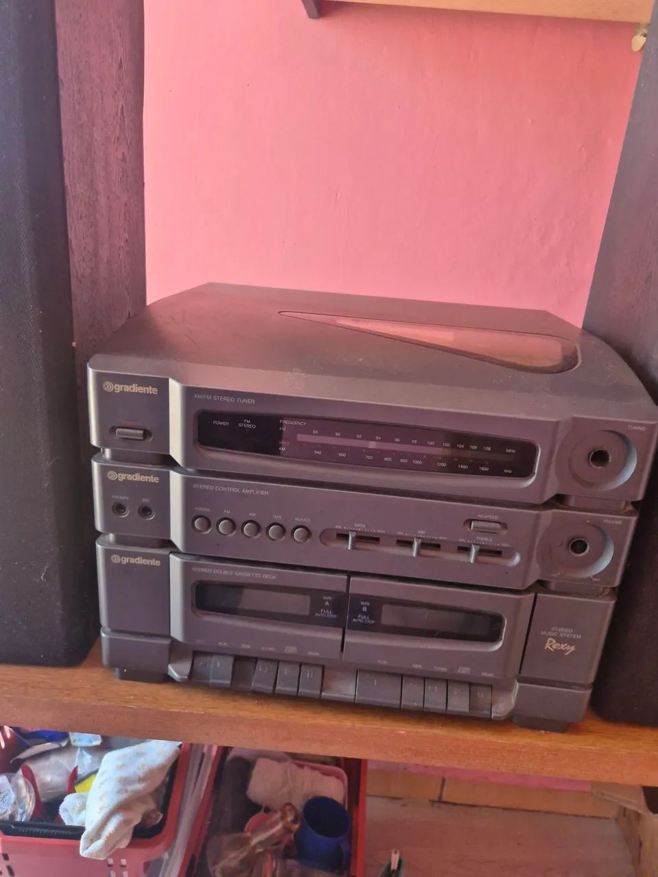 Toca discos gradiente roxy + discos - Foto 5