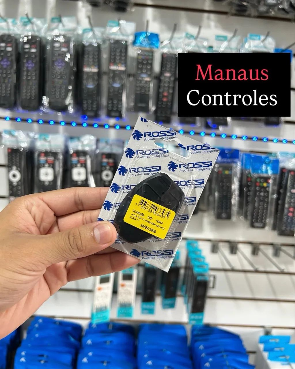 Controle para Portão Eletrônico Rossi - Central DZ ATTO
