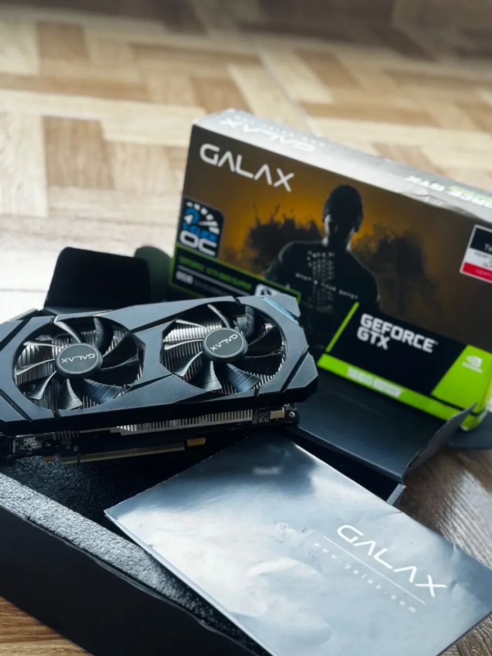 GTX 1660 SUPER 6GB GALAX - Excelente Estado + Caixa - Foto 2