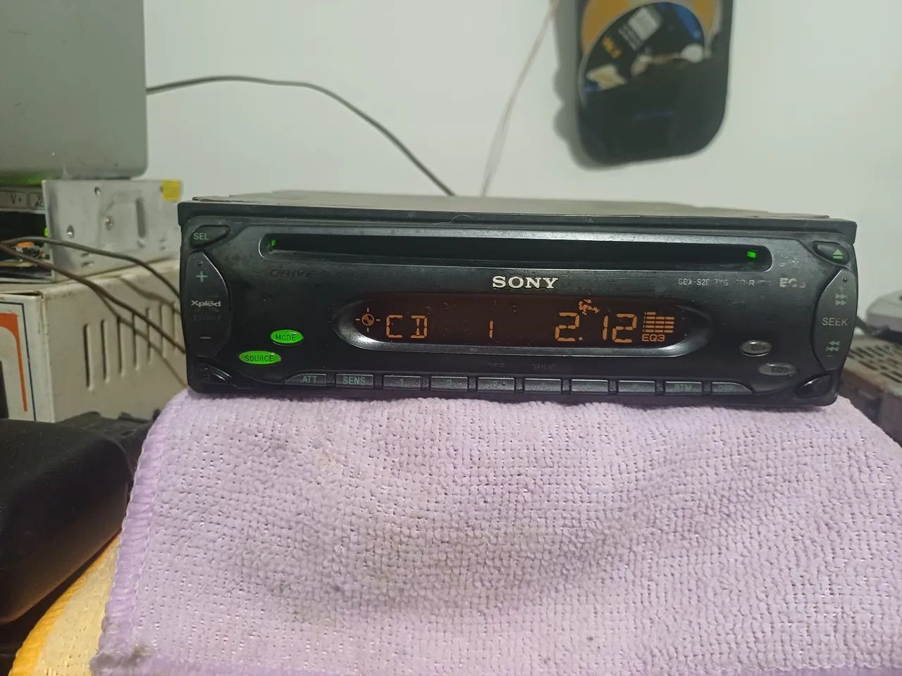 Sony cdx gt  S2007XG ( NÃO TEM USB NEM BLUETOOTH) - Foto 3