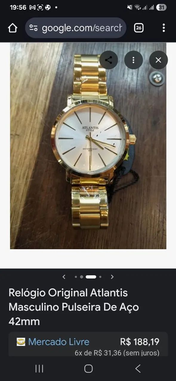 Relógio Atlantis - Foto 4