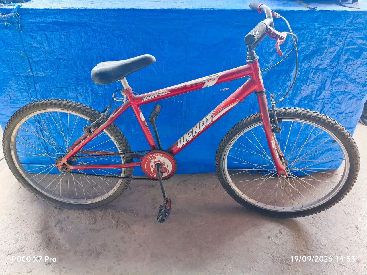 Bicicleta Wendy Carbon Steel Aro 24