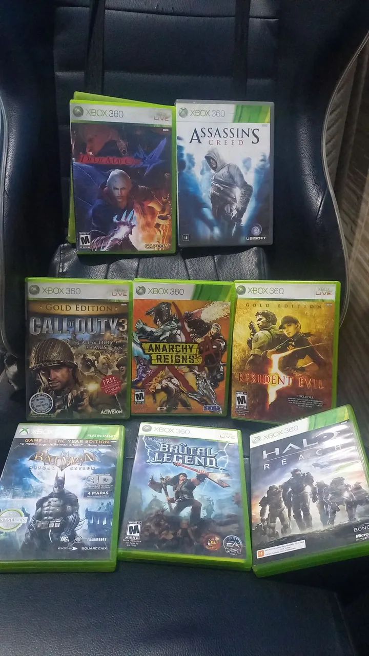 Lote jogos de Xbox 360 