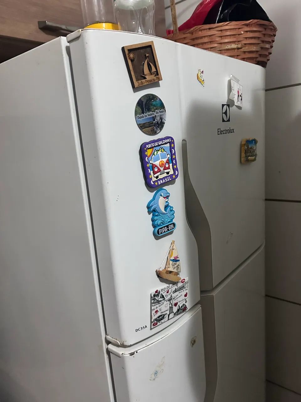 Geladeira com defeito 