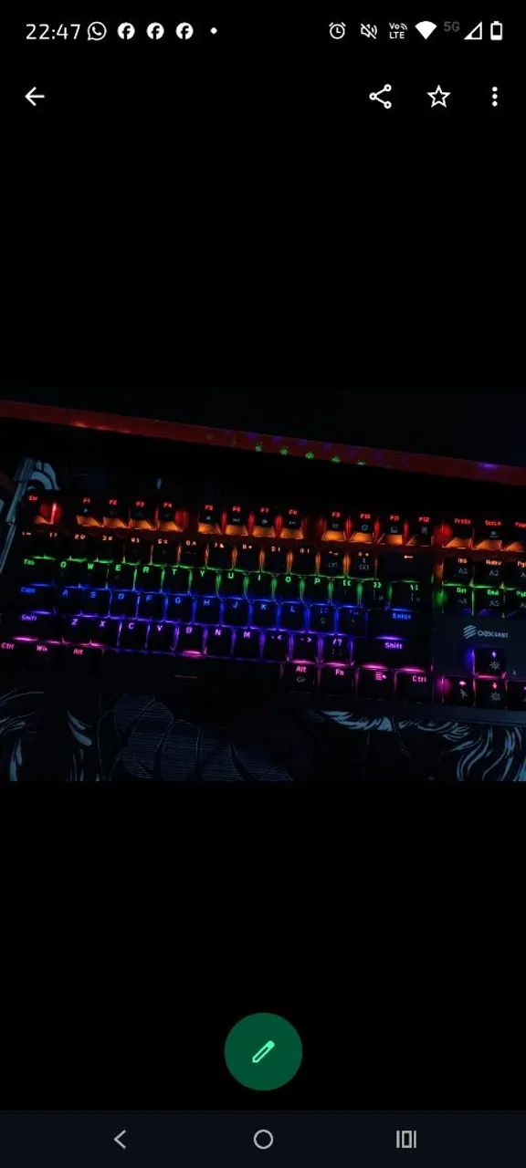 Teclado para PC Gamer