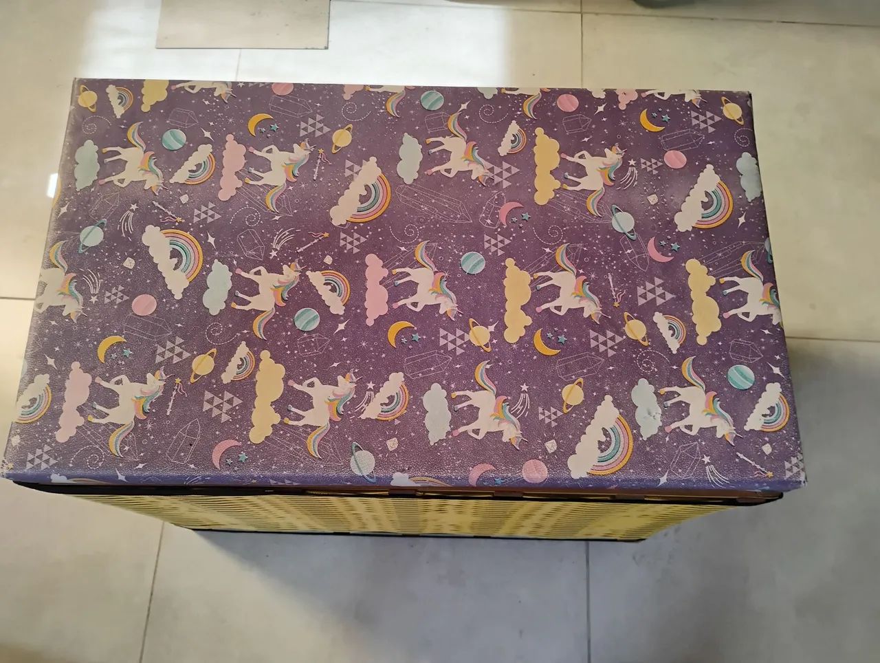 Conjunto cesto para brinquedo com a poltrona - Foto 4