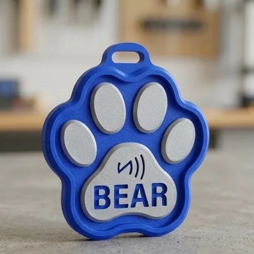 Tag NFC para pets impressa em 3D. - Foto 5
