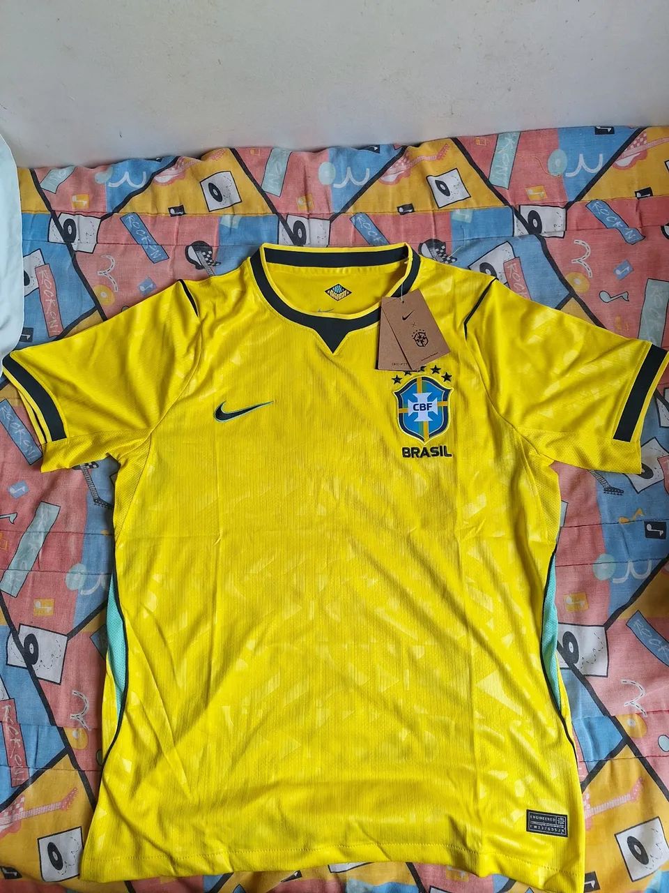 Camisa do brasil amarela 2026 - Foto 2