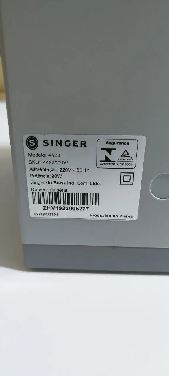 Máquina Singer 4423 220 V - Foto 4