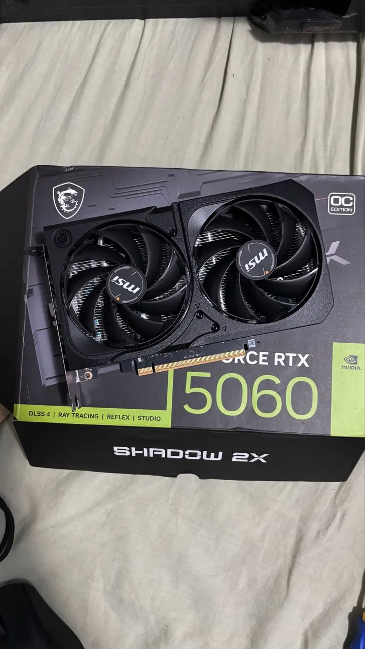 Placa de Vídeo RTX 5060 MSI 8gb
