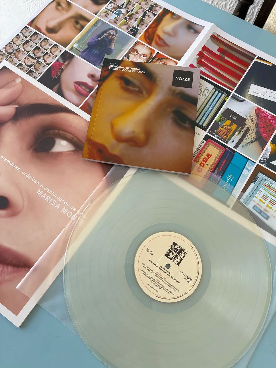 Vinil Marisa Monte - Memórias, crônicas e declarações de amor - Foto 2