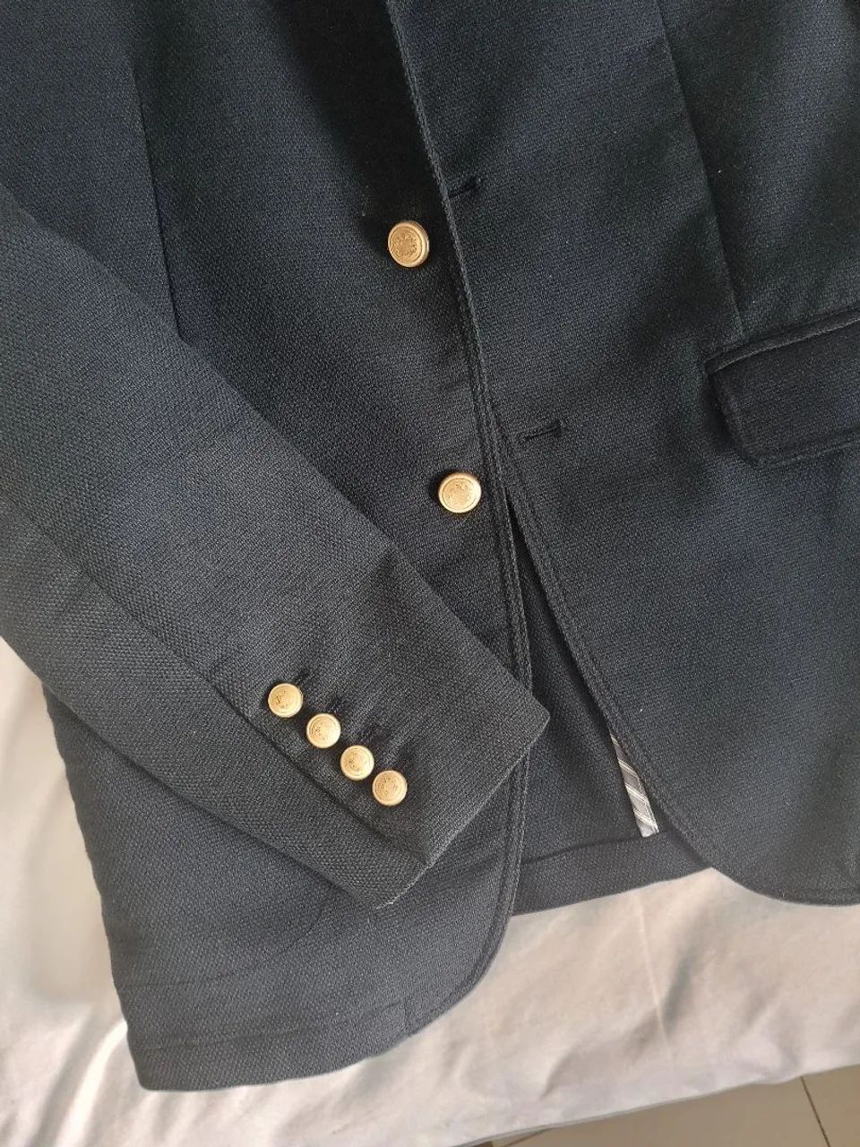 Blazer Zara Azul importado  parcelo no cartao - Foto 3