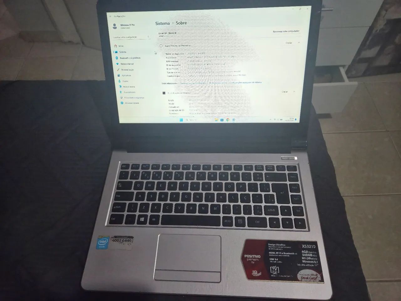 Vendo notebook positivo funcionando perfeitamente - Foto 2
