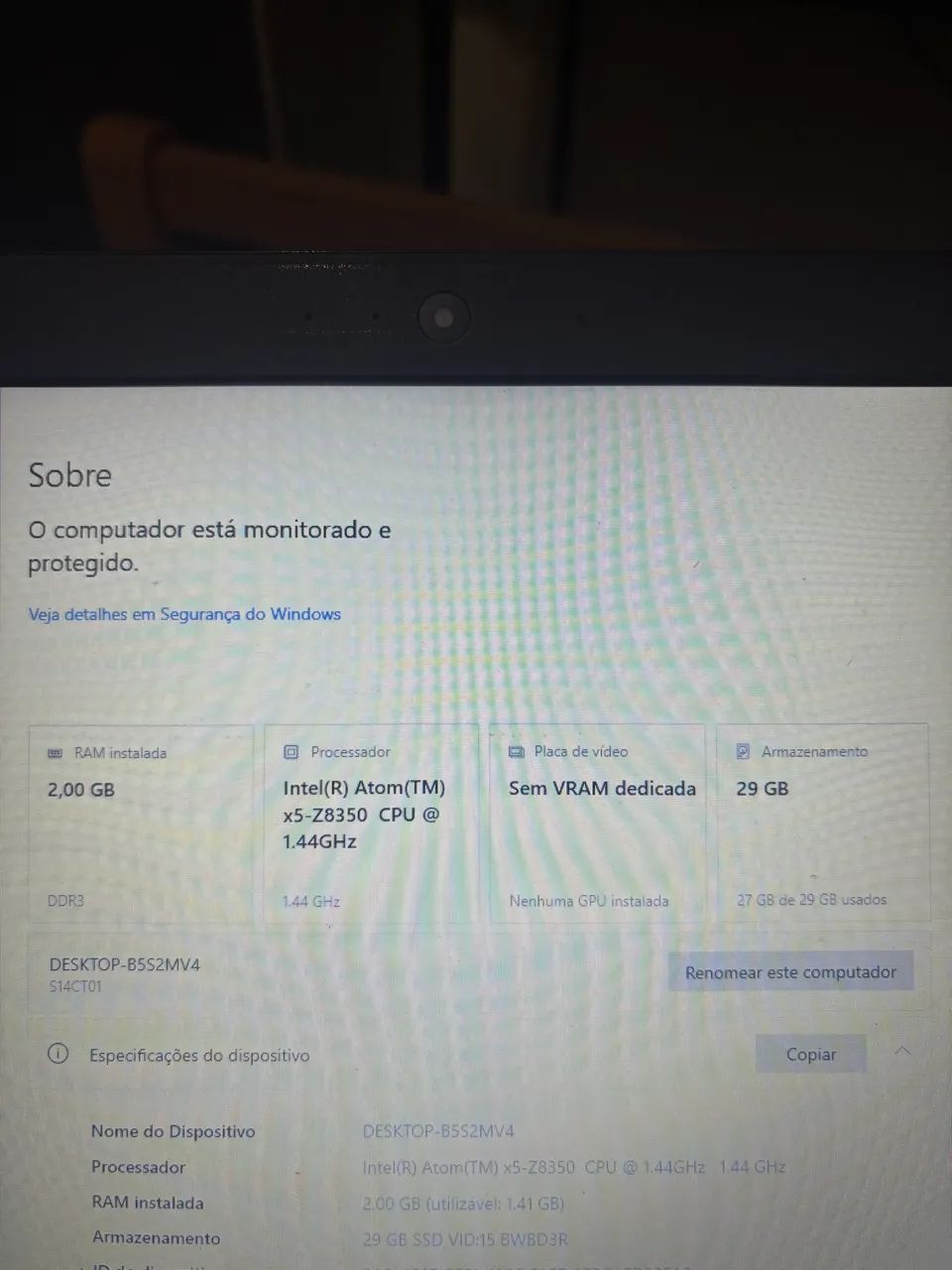 Vendo notebook positivo - Foto 2