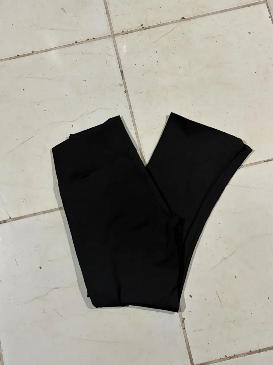 Kit duas legging boca de sino/flaire tam G