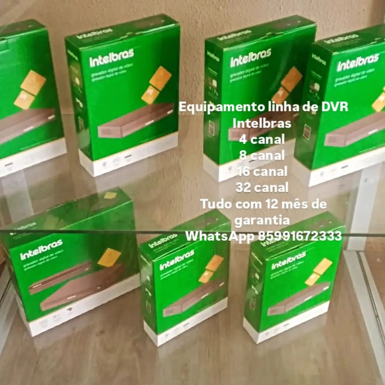 Linhas de DVR Intelbras mhdx 