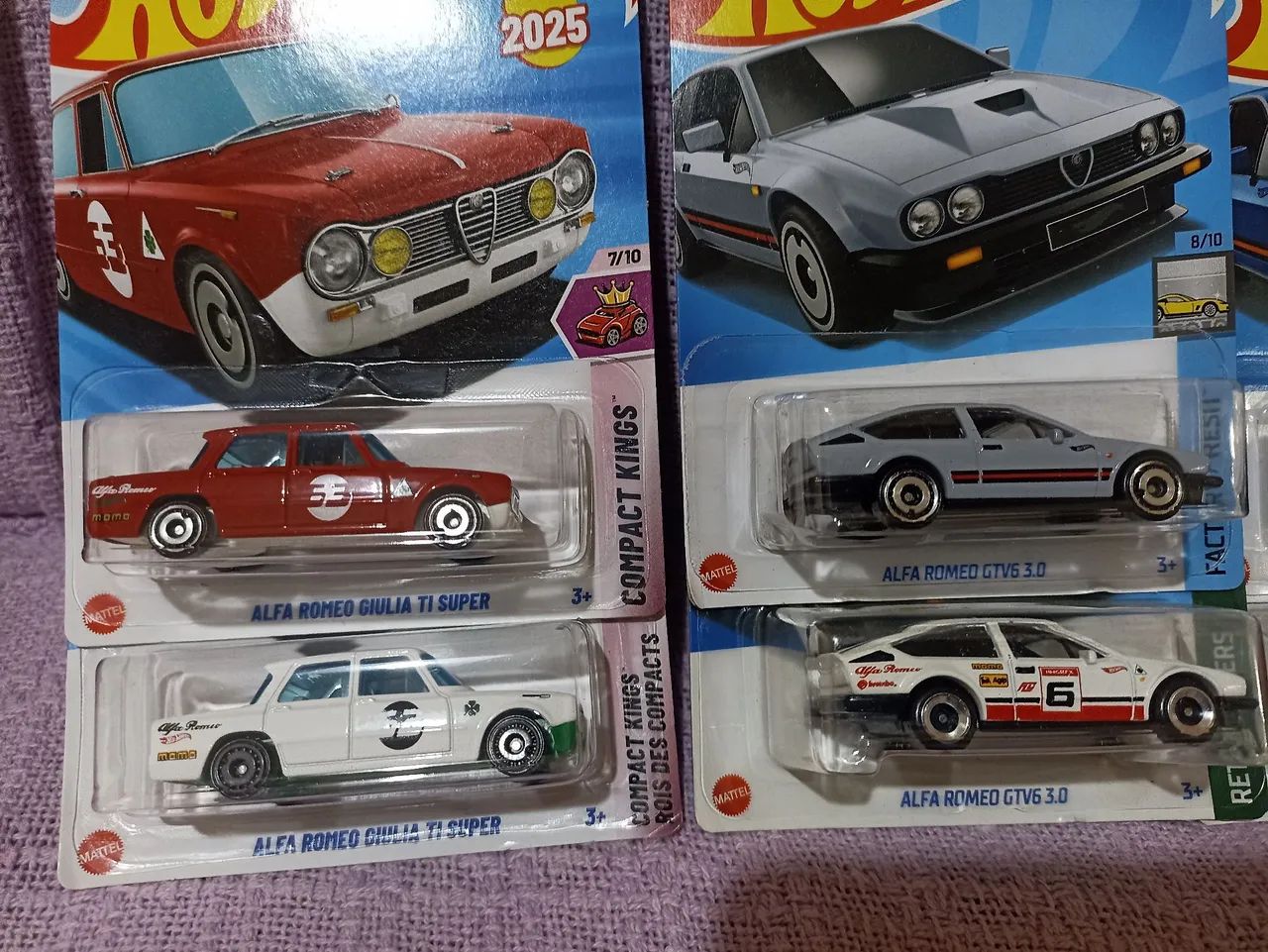 Hot Wheels Alfa Romeo kit com 6 minis - Foto 2