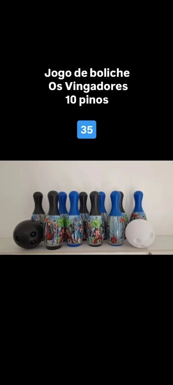 Jogo boliche infantil