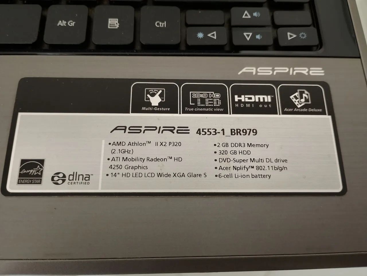 Notebook Acer Aspire 4553 - Foto 2