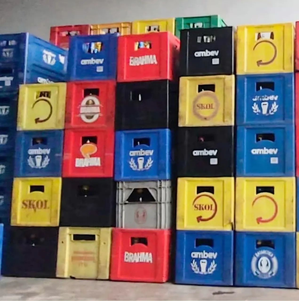 Caixas de cerveja