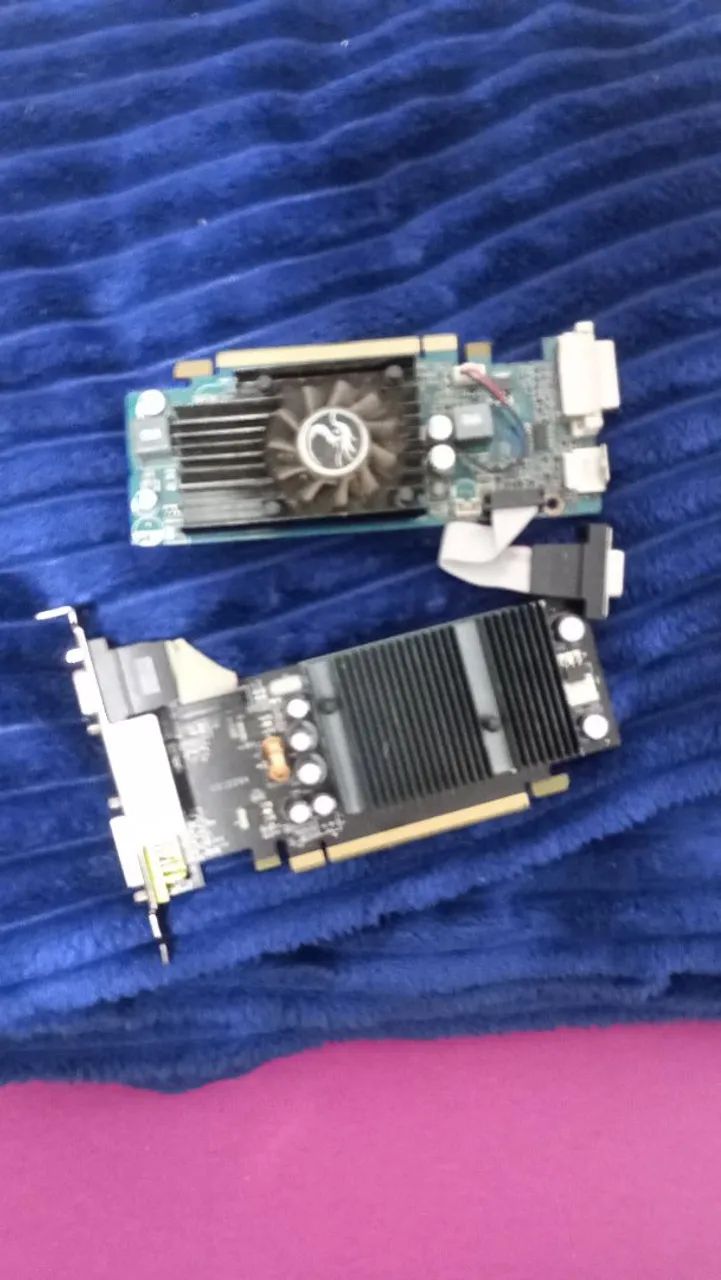 Placa vídeo simples 512 MB e 1 giga Ret palhoça bela vista 