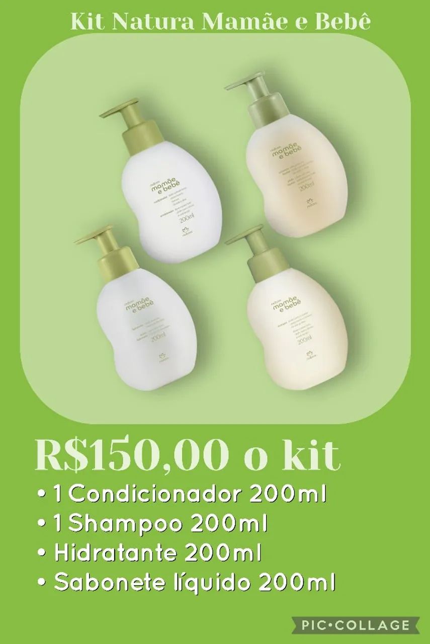 Kit mamãe e bebê 