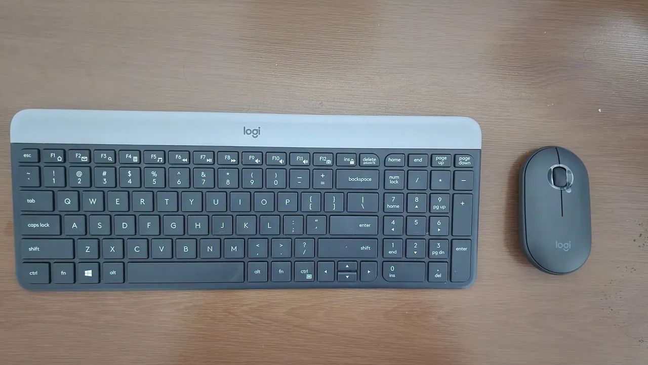 Kit Teclado e Mouse Logitech MK470