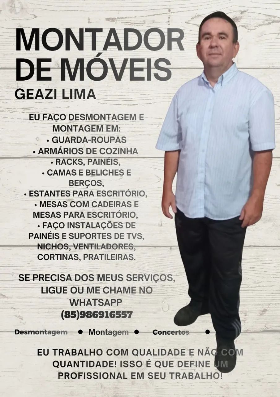 Montador de Móveis - GEAZI LIMA 