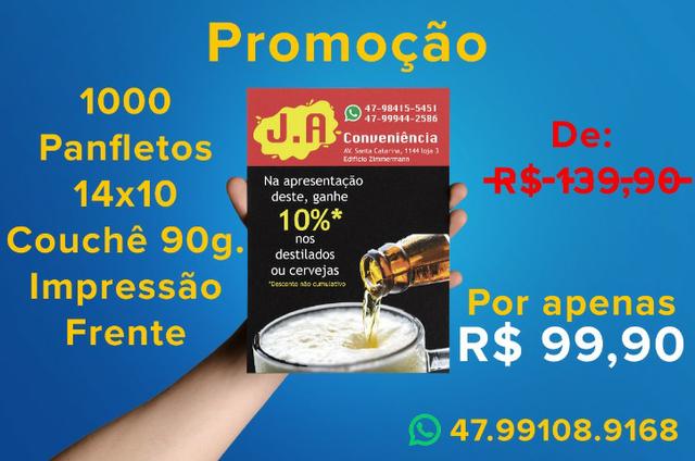 Panfleto 14x10 Promoção