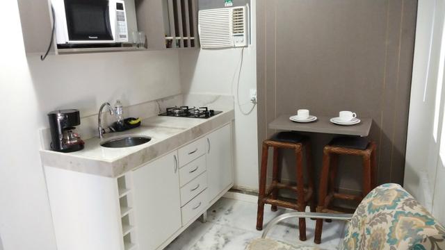 Kitnet mobiliada ótima localização (taxas já inclusas)! - Foto 4