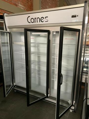 Auto serviço refrigerado para carnes 3 portas 220v seminovo